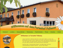 Tablet Screenshot of ferienhof-falkenau.de